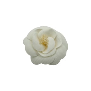 Chanel Stoffbrosche Kamelie