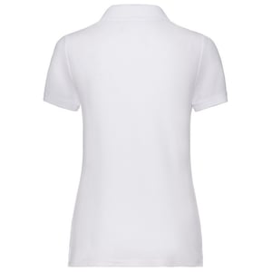 Fruit of the Loom - "65/35" Poloshirt für Damen (Weiß)