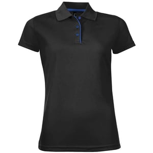 SOLS Performer Sport-Poloshirt für Damen/Damen (Schwarz)