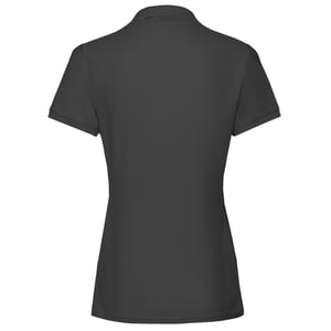 Fruit of the Loom - "Premium" Poloshirt für Damen (Schwarz)