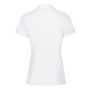 Fruit of the Loom - "Premium" Poloshirt für Damen (Weiß)