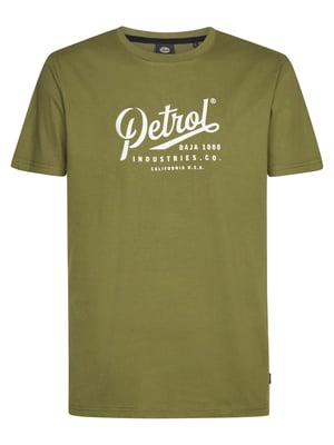 Petrol Industries - Bedrucktes Jersey T-Shirt Huracán Herren