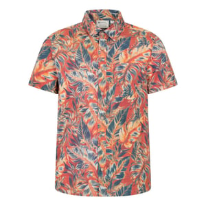 Mountain Warehouse - Hemd für Herren, kurzärmlig (Leuchtend Orange)
