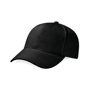 Beechfield - "Pro-Style" Baseball-Mütze für Herren/Damen Unisex (Schwarz)