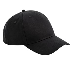 Beechfield - "EarthAware Classic" Baseball-Mütze Sandwichschirm (Schwarz)