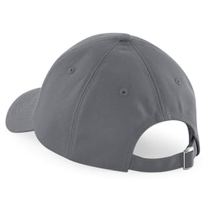 Beechfield Unisex Authentic 6 Panel Baseball Kappe (Graphite Grau)