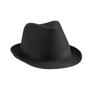 Beechfield - Fedora-Hut für Herren/Damen Unisex (Schwarz)