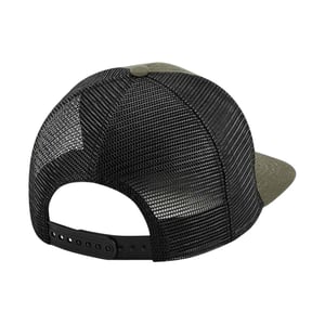 Beechfield - "Original" Trucker Cap Flacher Schirm (Olivgrün/Schwarz)