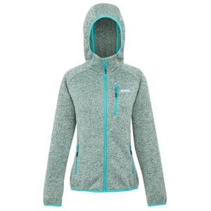 Regatta - "Newhill II" Hoodie mit durchgehendem Reißverschluss für Damen (Eisiges Morgenblau/Türkis)