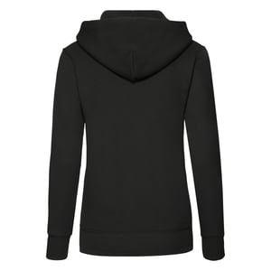 Fruit of the Loom - "Classic" Kapuzenpullover für Damen (Schwarz)