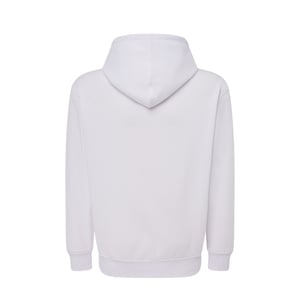 JHK - Hoodie mit durchgehendem Reißverschluss für Herren/Damen Unisex (Weiß)