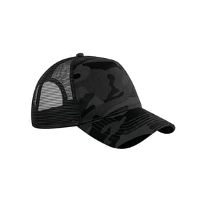 Beechfield - Trucker Cap Snapback für Herren/Damen Unisex (Mitternachtsblau)