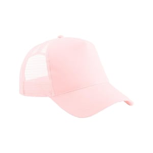 Beechfield - Trucker Cap Snapback für Kinder (Pastell-Rosa)