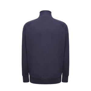 JHK - Sweatshirt Durchgehender Reißverschluss für Herren/Damen Unisex (Denim)