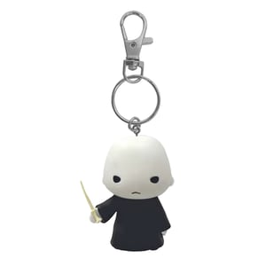 Harry Potter - Schlüsselanhänger, Voldemort, "Chibi" (Weiß/Schwarz)