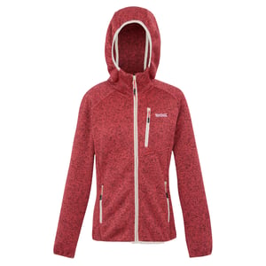 Regatta - "Newhill II" Hoodie mit durchgehendem Reißverschluss für Damen (Pfirsichblüte/Helles Vanillegelb)