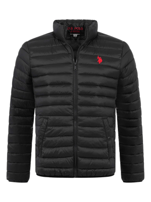 U.S. Polo Assn. Herren Steppjacke mit Stehkragen