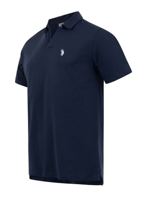 U.S. Polo Assn. Herren Poloshirt mit offenem Kragen
