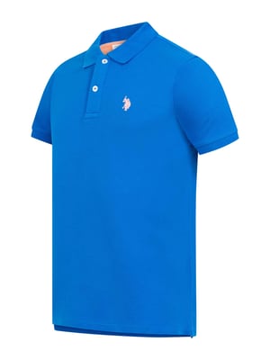 U.S. Polo Assn. Herren Poloshirt aus Baumwolle in Piqué-Optik
