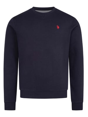 U.S. Polo Assn. Herren Sweatshirt Pullover aus Baumwollmischung