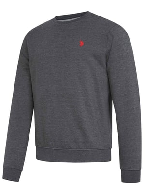 U.S. Polo Assn. Herren Sweatshirt Pullover aus Baumwollmischung