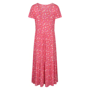 Mountain Warehouse - "Sardinia" Kleid für Damen, Gestuft (Leuchtend Rosa)