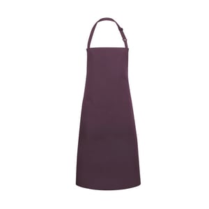 Karlowsky - Latzschürze "Basic" (Aubergine)