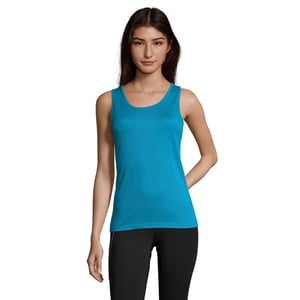 SOLS - "Sporty" Ärmelloses Oberteil für Damen (Aquablau)