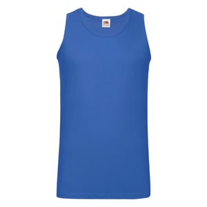 Fruit of the Loom - "Valueweight Athletic" Ärmelloses Oberteil für Herren/Damen Unisex (Königsblau)