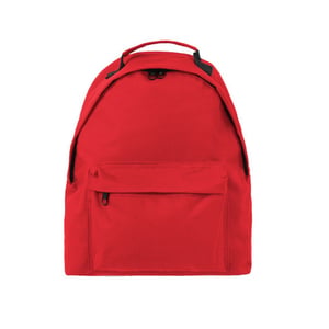 Halfar - Rucksack für Kinder , Unifarben (Rot)