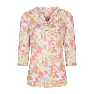 Mountain Warehouse - "Petra" Bluse für Damen, 3/4 Ärmel (Koralle)