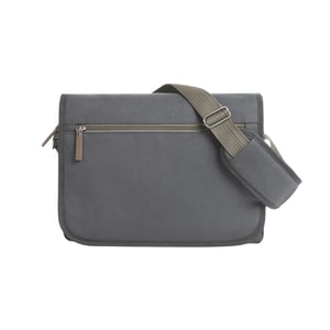 Halfar - "Country" Schultertasche, Velours (Anthrazit)