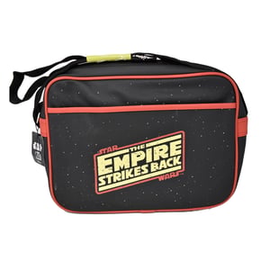 Star Wars - "The Empire Strikes Back" Schultertasche, Retro (Schwarz/Rot/Gelb)