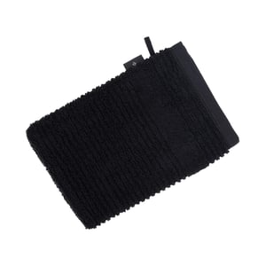 Vossen - Frotteehandtuch Waschhandschuhe "Tomorrow" (Schwarz)