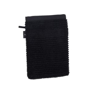 Vossen - Frotteehandtuch Waschhandschuhe "Tomorrow" (Schwarz)