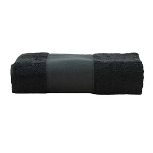 ARTG - Badetuch "Print-Me" (Schwarz)