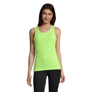 SOLS - "Sporty" Ärmelloses Oberteil für Damen (Neon-Gelb)