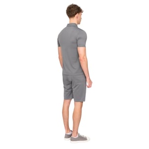 Duck and Cover - "Medford" Polo und Shorts Set für Herren, Alltag (Grau)