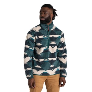 Craghoppers - "Tatton II" Fleece-Oberteil für Herren, mit halbem Reißverschluss (Viridiangrün)
