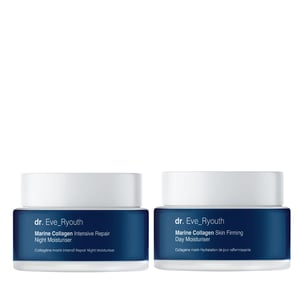 MARINEN-KOLLAGEN HAUTSTRAFFENDE TAGESBEAUTYCREME 50ml + MARINEN-KOLLAGEN INTENSIVE REPARATUR-NACHTBEAUTYCREME 50ml