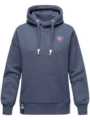Navahoo Damen Hoodie Goldfee – Kuscheliger Kapuzenpullover mit Kängurutasche