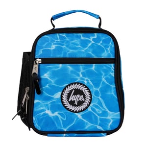 Kinder Lunchbag Blau Pool Muster - Thermoisolierte Schul-Lunchbox