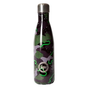 500 ml Thermosflasche | Grünes Camouflage Edelstahl isoliert auslaufsicher