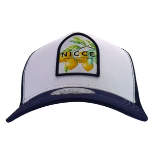 Herren Bestickte Santorini Trucker Cap | Baumwolle Atmungsaktive Einheitsgröße Mütze