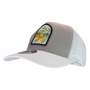 Herren Bestickte Santorini Trucker Cap | Atmungsaktives Baumwoll-Einheitsgröße-Hut