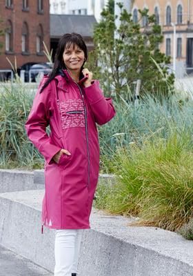 Belute Rosa Jacke