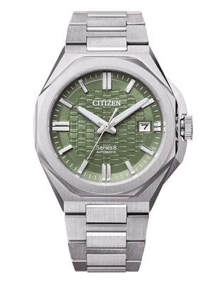 Citizen Series 8 Silber Herren Armbanduhr NB6080-51W