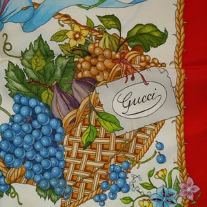 Gucci Vintage Seidenschal Accornero