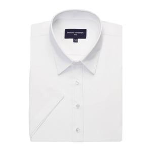 Brook Taverner - "Eos" Bluse für Damen kurzärmlig (Weiß)