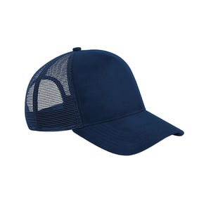 Beechfield - Trucker Cap Snapback für Herren/Damen Unisex (Dunkelblau)